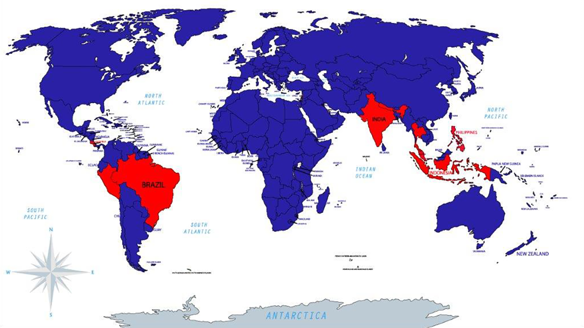 Mapa blokade kartica